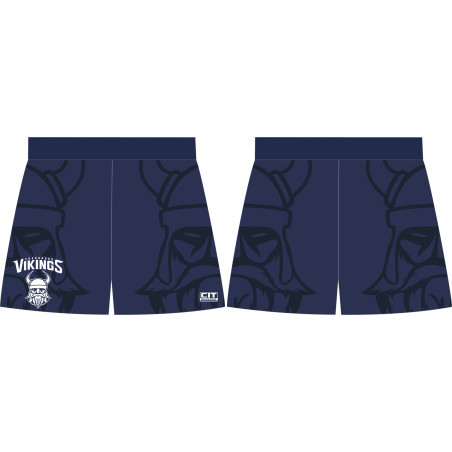 Short de sport sublimé - Les Vikings de Cherbourg - personnalisable